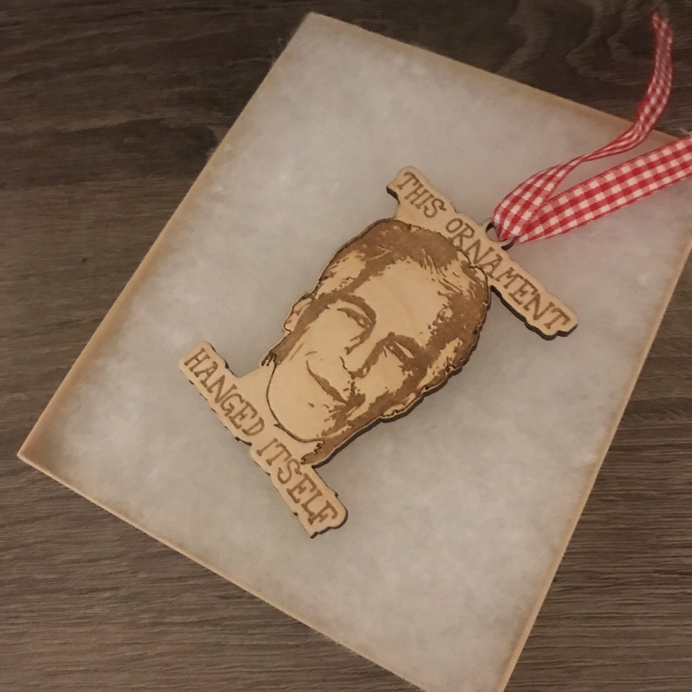 Limited edition funny Epstein Christmas ornament